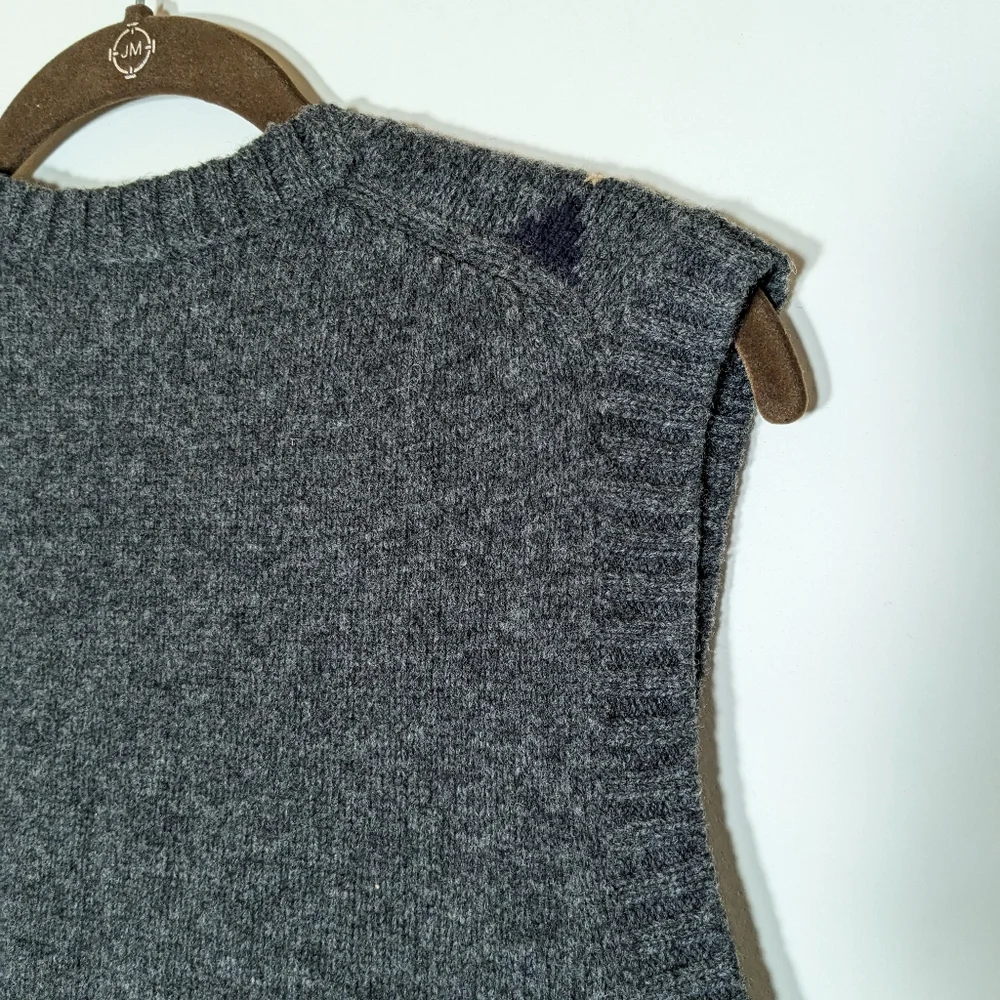 J. Crew Men's V-Neck Argyle Sweater Vest in Gray, Tan, Black